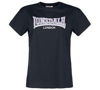 Lonsdale T-Shirt Damen - Damen Tshirt Oversize OUSDALE Shirt Damen aus 100% Gekämmte Qualitätsbaumwolle - T-Shirts für Damen Casual, perfekt für den Stadtbummel, Arbeit L