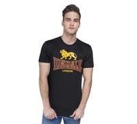 Lonsdale T-Shirt Taverham – Herren, normale Passform – Schwarz M