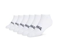 Lonsdale Unisex Sneakersocken 6er-Pack HAYLES, White/Black, 39-42