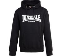 Lonsdale Wolterton Hoody Kapuzenpullover (DE/NL/SE/PL, Alphanumerisch, L, Regular, Regular, Black)
