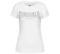 Lonsdale Bekan Short Sleeve T-shirt Weiß L Frau (Herstellerartikelnummer: 117170-7509-L)