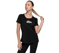 Lonsdale T-Shirt Halyard Kurzarm Schwarz Damen L