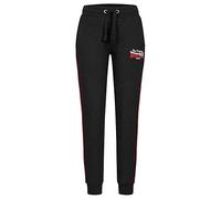 Lonsdale Women's KEEREEN Jogginghose, Black/Red/White, XXL