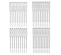 LONSVTTU 40pcs Nähmaschinennadeln, Universal Varmax Brother Janome Singer Nähmaschine Nähnadeln 75/11 80/12 90/14 100/16, Nähmaschinen Nadel Set für Denim Leder Jeans Stretch Jersey Stoff