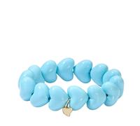 Look Beautiful Products Herz-Armband - Türkis (1 Stk.)