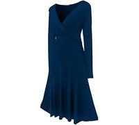 Look for the Stars Damen Kleid, Dunkles Blaugrün, 42 (Herstellergröße: 14)