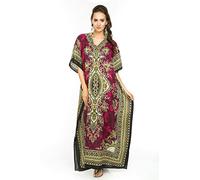 Looking Glam Neu Damen Überdimensional Maxi Kimono Kaftan Tunika Kaftan Damen Top Freie Größe