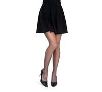 looksy Anti-Cellulite Strumpfhose für Damen verbessert die Durchblutung 20 Den Büro Freizeit transparent natürlich schlankmachende entspannende mit abgestufter Kompression ESTERA20, Fumo XL