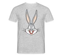Looney Tunes Bugs Bunny Kopf Vintage Männer T-Shirt