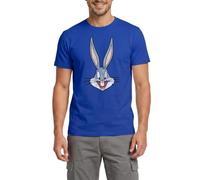 Looney Tunes Bugs Bunny Kopf Vintage Männer T-Shirt