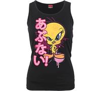 Looney Tunes Damen G058-Tops-Sleeveless T-Shirt, Black, XXL