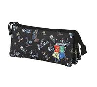 Looney Tunes Harry Tunes-FAN Dreifach Federmäppchen 2.0, Schwarz