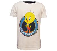 Looney Tunes Space Jam Tweety Kinder T-Shirt Weiß 122/128 Weiß