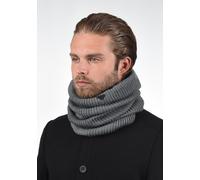 Loop BLEND "BHChivi", Herren, Gr. onesize, grau (zink mix), Materialmix, unifarben, Basic, Modetücher Loop, Schal aus Grobstrick (32508548-0) zink mix