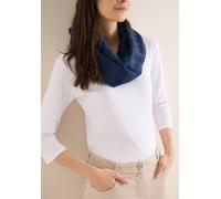 Cecil Damen Loop Schal mit Streifenmuster in Blau, Gr: One size
