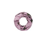 Loop CODELLO "Codello Loop", Damen, lila, Obermaterial: 100% Polyester PES., geblümt, Modetücher Loop, mit Blumenmuster (62410006-0) lila