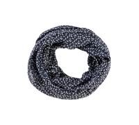 Loop LAURA SCOTT, Damen, marine, weiß, Web, Polyester, bedruckt, gemustert, Modetücher Loop, leichtes Webmaterial, einlagige Verarbeitung (36845932-0) marine, weiß