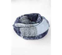 Loop BONPRIX "Loop Schal", Damen, blau (puderblau, tiefseeblau, grau), Obermaterial: 100% Polyacryl, Modetücher Loop, Loop Schal (76557725-0) puderblau, tiefseeblau, grau