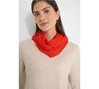 Cecil Damen Loop Schal in Unifarbe aus Viskose in Orange, Gr: One size
