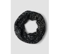 Loop-Schal mit Allover-Animal-Muster ONESIZE grau|schwarz 2172440.98A2.ONESIZE