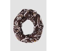Loop-Schal mit floralem Print ONESIZE braun|mehrfarbig 2170474.89A2.ONESIZE