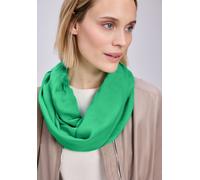 Loop STREET ONE, Damen, Gr. onesize, arcadia grün, Stoff, 100% Viskose, unifarben, Modetücher Loop, zart (42232529-0) arcadia grün