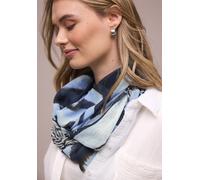 Street One Loop-Schal aus Modal mit Mustermix drift blue A