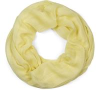 Loop STYLEBREAKER "Loop mit Glitzer unifarben", Damen, gelb, Obermaterial: 100% Viskose CV., Modisch, Modetücher Loop (16244553-0) gelb