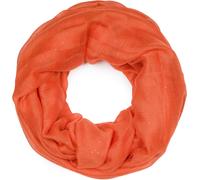 Loop STYLEBREAKER "Loop mit Glitzer unifarben", Damen, orange, Obermaterial: 100% Viskose CV., Modisch, Modetücher Loop (63321448-0) orange