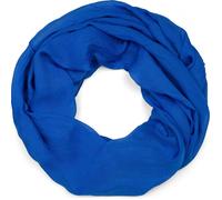 Loop STYLEBREAKER "Seidiger unifarbener Loop", Damen, blau (royalblau), Obermaterial: 100% Viskose CV., Modisch, Modetücher Loop (23435616-0) royalblau