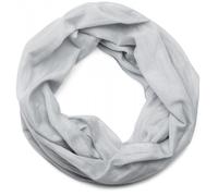 Loop STYLEBREAKER "Seidiger unifarbener Loop", Damen, grau (hellgrau), Obermaterial: 100% Viskose CV., Modisch, Modetücher Loop (99024501-0) hellgrau