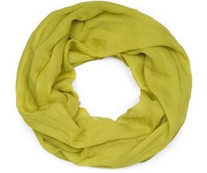 Loop STYLEBREAKER "Seidiger unifarbener Loop", Damen, grün (kiwigrün), Obermaterial: 100% Viskose CV., Modisch, Modetücher Loop (29940711-0) kiwigrün