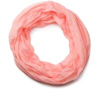 Loop STYLEBREAKER "Seidiger unifarbener Loop", Damen, orange (apricot), Obermaterial: 100% Viskose CV., Modisch, Modetücher Loop (79580837-0) apricot