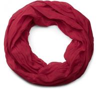 Loop STYLEBREAKER "Seidiger unifarbener Loop", Damen, rot, Obermaterial: 100% Viskose CV., Modisch, Modetücher Loop (97769342-0) rot