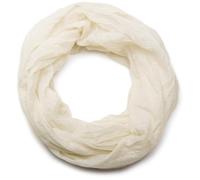 Loop STYLEBREAKER "Seidiger unifarbener Loop", Damen, weiß (creme), Obermaterial: 100% Viskose CV., Modisch, Modetücher Loop (79513341-0) creme