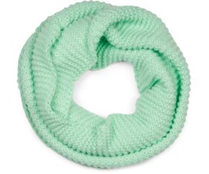 Loop STYLEBREAKER "Strick Loop Wellenmuster", Damen, grün (mint), Obermaterial: 100% Polyacryl PAN., Modisch, Modetücher Loop (43045843-0) mint