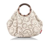 loopbag hobo smiley® teddy chocolate Einkaufstasch