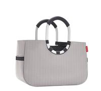 loopshopper Einkaufstasche Handtasche M herringbone grey - mit herausnehmbarer Innentasche - herringbone grey grau