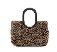loopshopper M leo fake fur Einkaufstasche