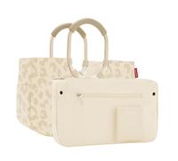 loopshopper M - Trendtasche vanille mot Leo Muster - leo vanilla vanille