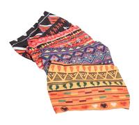 LOORGVEL 4 Stück pack Afrikanische Stirnbänder für Damen mit Elastischem Stoff Modisches Design Vielseitig für Alltag und Freizeit Geeignet