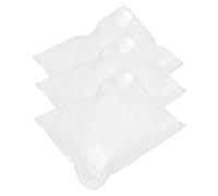 LOORGVEL 6stücke Teilige Flüssigkeitsbeutel für Flughafensicherheit Transparente Reise-Shampoo-Beutel Leere Aufbewahrungsbeutel für Handgepäck Wiederverwendbare Kulturbeutel für Flugreisen