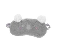 LOORGVEL Koala-augenmaske Zum Schlafen Weiche Plüsch-schlafmaske Atmungsaktive Augenabdeckung Cartoon-schlafmaske Für Reisen Und Zuhause