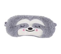 LOORGVEL Schlafmaske Plüsch Affen Motiv Weich Leicht Atmungsaktiv Augenmaske zum Entspannen und Schlafen für Mädchen Jungen Reise Büro Nickerchen