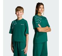 LOOSE BLOCKED T-SHIRT Collegiate Green 176
