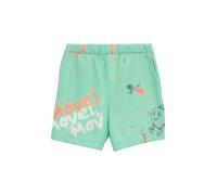 Loose-Fit-Bermuda aus Sweat mit All-over-Print 122 türkis 2165848.66D1.122