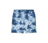 Loose-Fit-Bermuda in Batikoptik dunkelblau 116