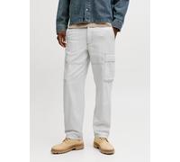 Loose Fit Cargo-hose 29/32 Weiß