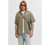 Loose Fit Hawaii-hemd XL Grau