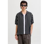 Loose Fit Hawaii-hemd XL Schwarz